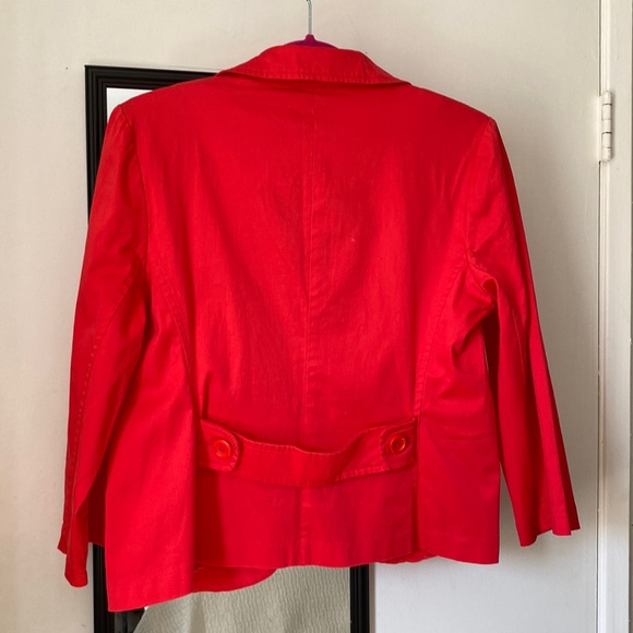 CANDELA Orange jacket. Size 14 - Picture 2 of 3
